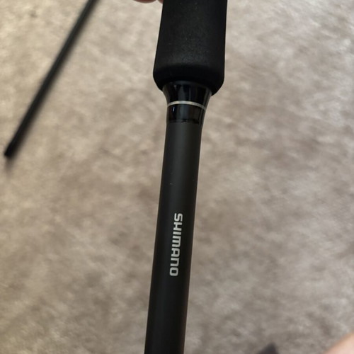 Shimano Fx XT Spinning Rod 2.40m with Daiwa Revros LT 2500 Reel like new