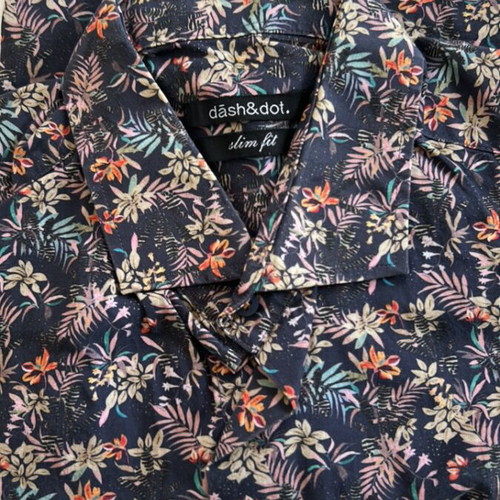 Dash&Dot men's shirt multicolored like new, size L