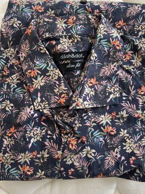 Dash&Dot men's shirt multicolored like new, size L