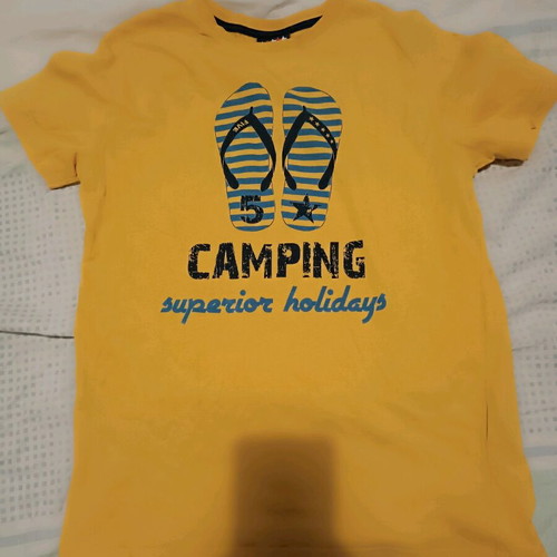 Alouette children's t-shirt size 13 years 158cm like new, yellow