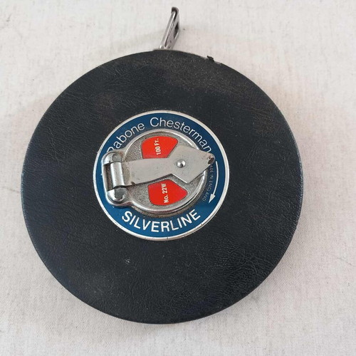 Rabone Chesterman vintage British tape measure 1970 used, functional