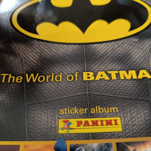 Panini album World of Batman 2016 used, completed