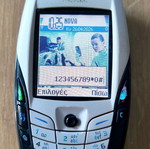 Nokia 6600 used, white, fully functional