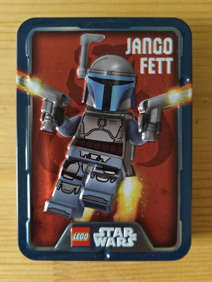 LEGO Jango Fett tin box with minifigure