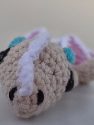 Baby Dragon decorative hand-crocheted baby dragon new