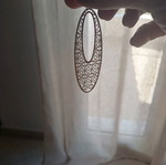 Earrings new, gold, unique set