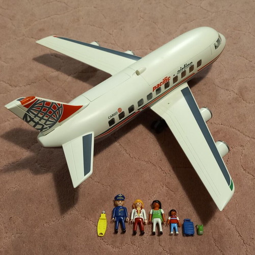 Playmobil Vintage Pacific Airline Airplane No 4310 like new