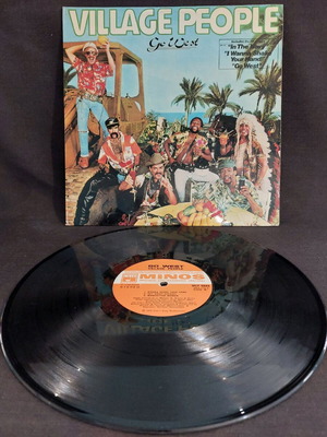 Village People Go West vinyl used, rock