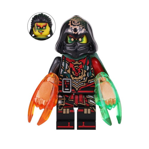 Acronix figure new with accessories, NINJAGO The Hands of Time