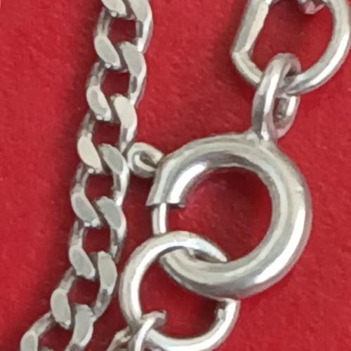 Silver 925 cross pendant with 60cm chain