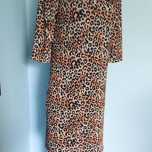 Trash Code Leopard Print Dress like new, sizes M to XXL