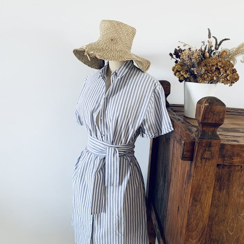 Striped Philosophy summer dress new, white and blue, size S