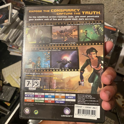 Beyond Good and Evil PC game, good condition