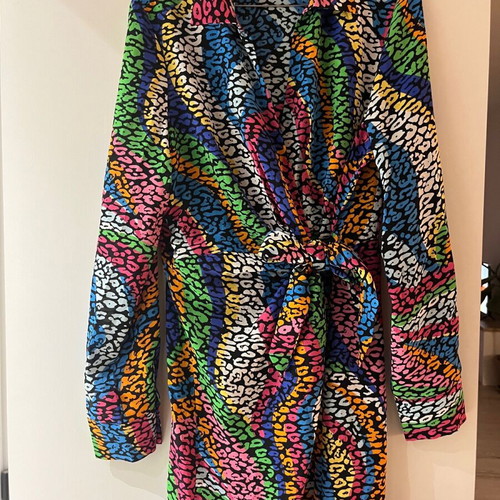 Mini wrap dress