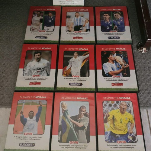 The Magicians of Football collection like new, 10 of 13 issues