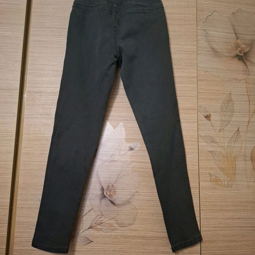 OVS Jeggings Black Elastic Waist Pants Like New