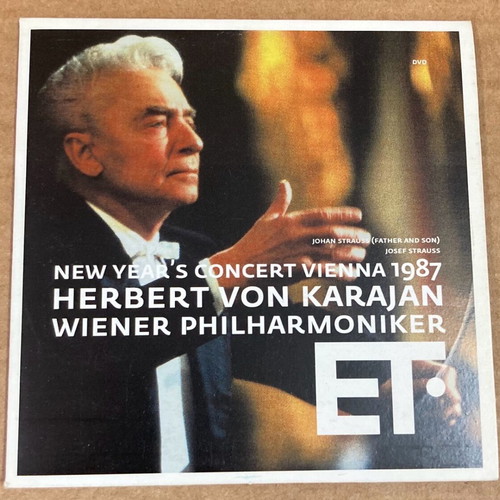 Herbert Von Karajan - New Years Concert Vienna 1987 CD In good condition Price 4.50 Euros