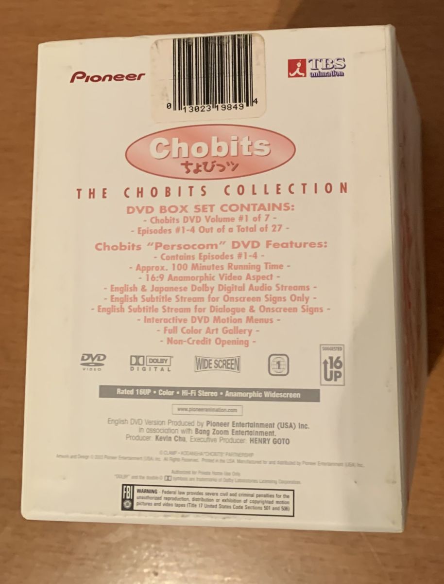 Chobits DVD Collector's Box Set used,… - € 189,95 - Vendora.cy