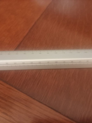 Scale ruler like new, six scales for civil engineering office