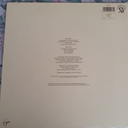 Genesis Selling England By The Pound LP vinyl used, rock