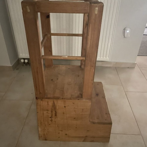 Learning tower used, handmade, solid wood