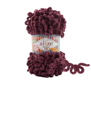 Alize knitting yarn pack of 5, new, color no. 145