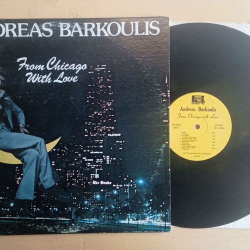 Andreas Barkoulis From Chicago With Love vinyl record used, laiko