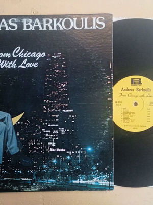 Andreas Barkoulis From Chicago With Love vinyl record used, laiko