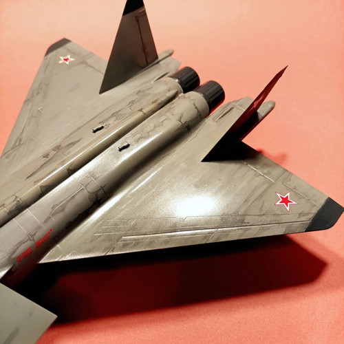 Plastic model 1/72 MIG 1.44 new, airbrushed paint
