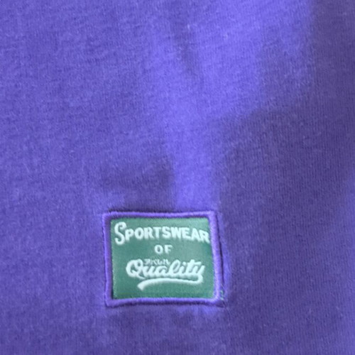 Superdry t-shirt Large purple like new with slim fit