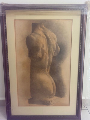 Drawing painting used