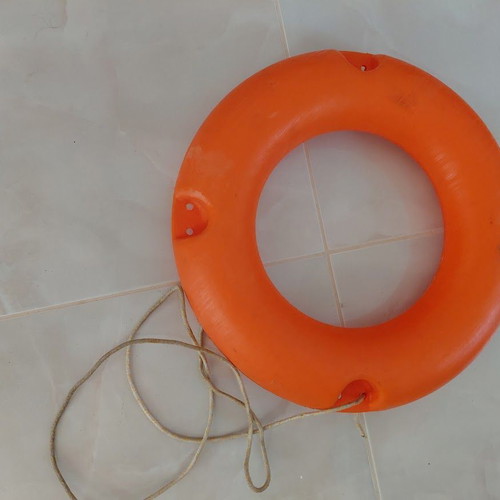Circular Adult Lifebuoy new with rope
