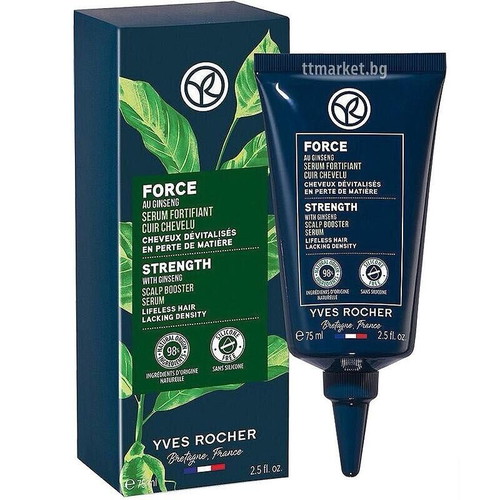 Yves Rocher Serum Booster Against Hair Loss with Ginseng 75 ml New