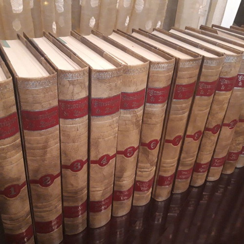 Encyclopedia Epistimi & Zoi like new, complete volumes and dictionaries
