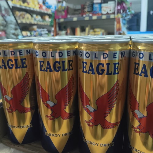 Golden Eagle energy drink 250ml, pack of 24, non-alcoholic
