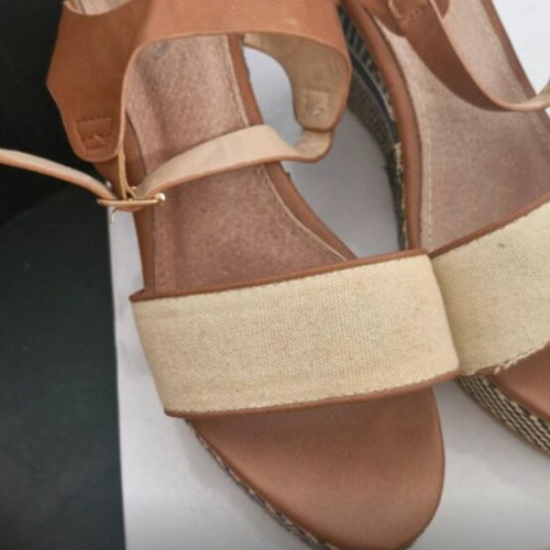 Platform shoes size 41 Let's Walk heel 10cm like new