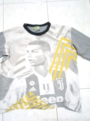 Cristiano Ronaldo kids pajama used, 100% cotton