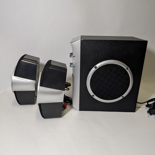 Sweex SP002 2.1 Computer Speakers 175W used