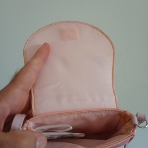 Disney Frozen shoulder bag used, pink