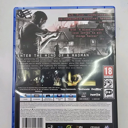 The Evil Within PS4 like new