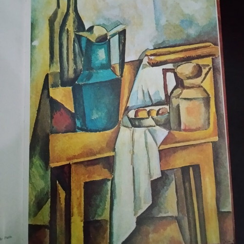 Pablo Picasso art book, Alkion editions, famous painters gallery