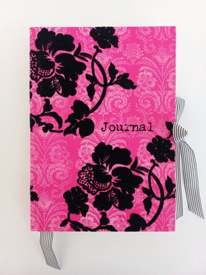 Designers Guild notebook new with velvet details and white pages