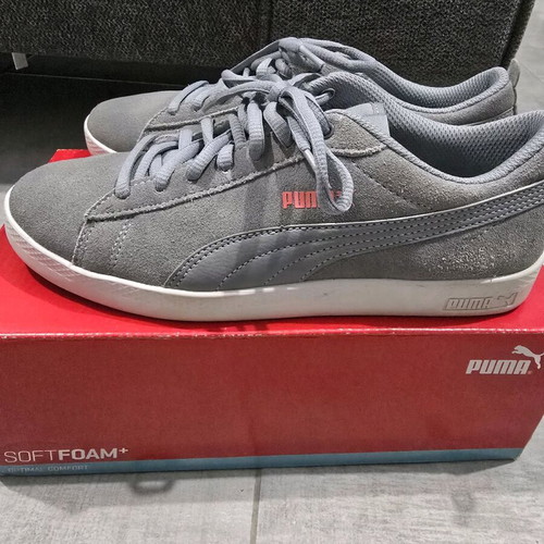 Puma women's shoes with suede texture, like new condition