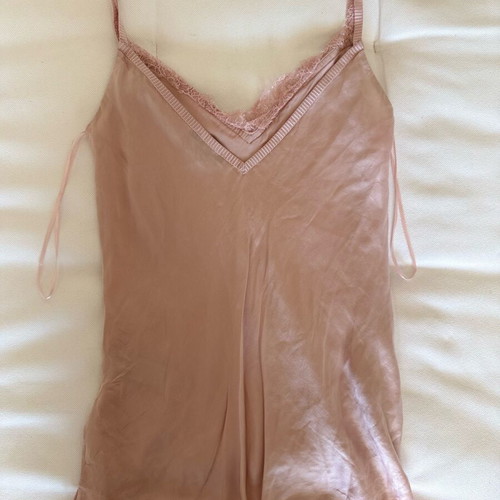 Silk cami top Massimo Dutti, like new, pink, size S