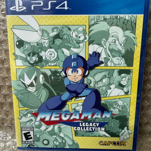 PS4 Game Megaman Legacy Collection new, sealed, English