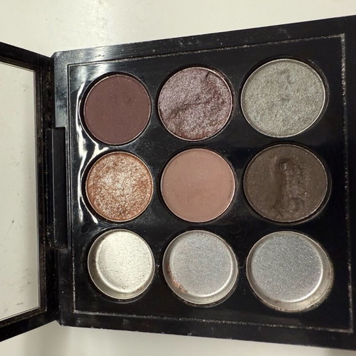 Mac Solar Glow Times Nine eyeshadows used