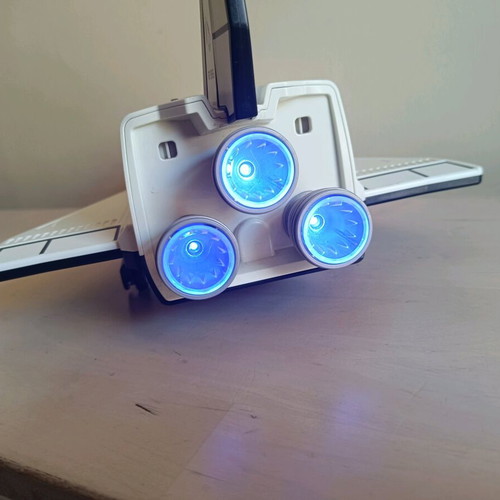Playmobil Space+ figure used with LED lighting