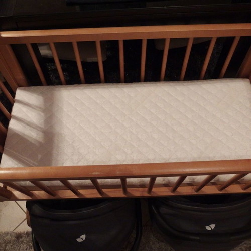 Cradle Mattress GRECO STROM Ioli - Jacquard Cotton 38cm x 89cm
