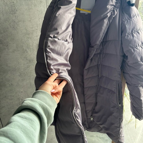 Jacket new gray size Large