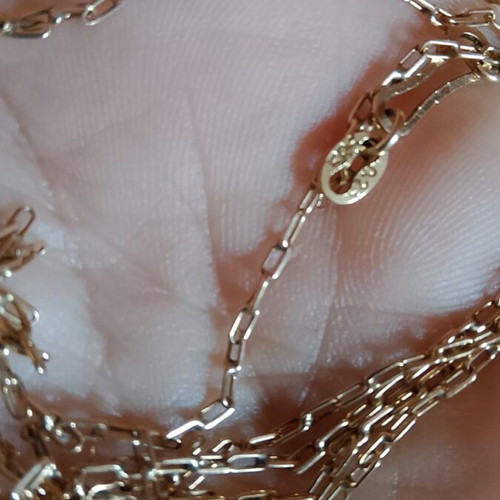 Gold chain 585 62 cm vintage, like new